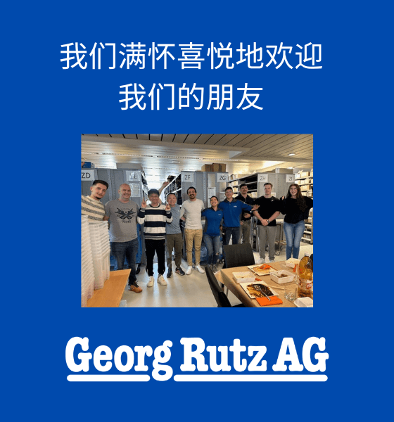 Chinesischer Besuch bei der Georg Rutz AG